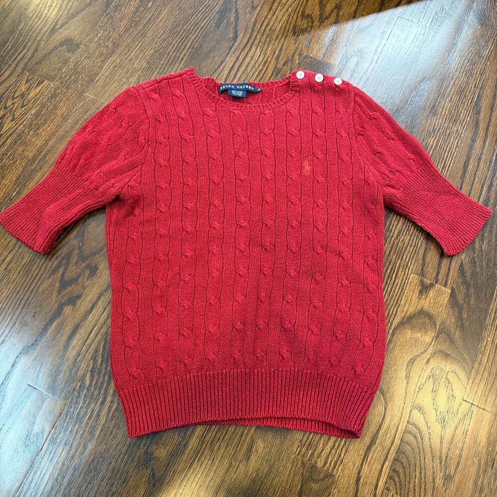 Ralph Lauren, Cotton Sweater, Women's M, GUC